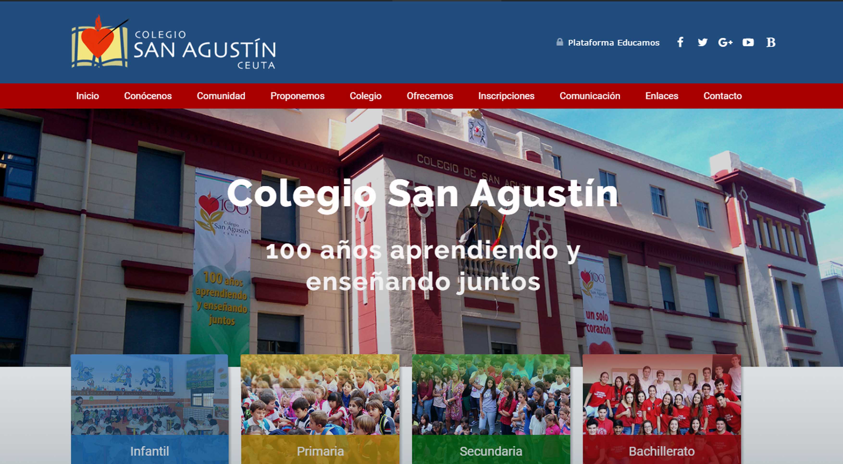 Nueva web del colegio