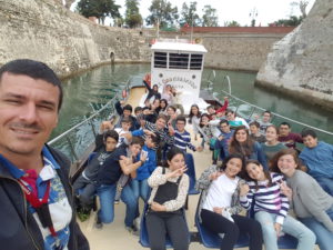 Vuelta en barco a Ceuta.