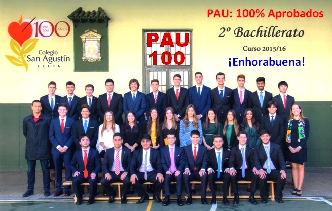 100% de aprobados en la PAU. ¡Enhorabuena!