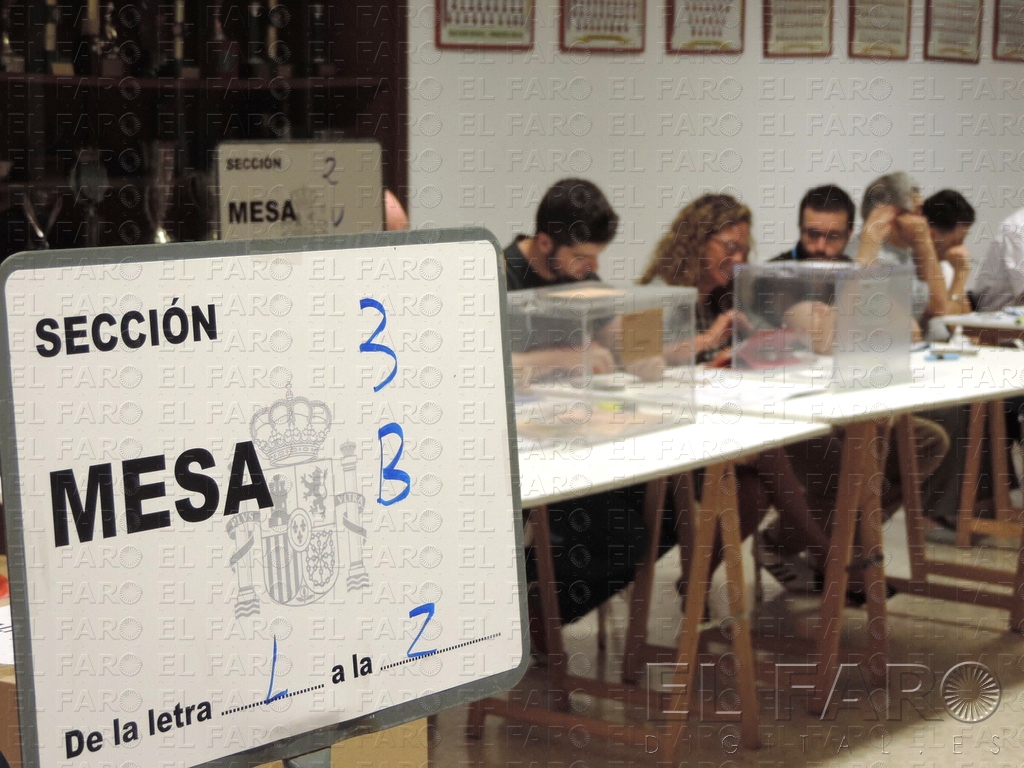 Nuestro cole también ha sido colegio electoral