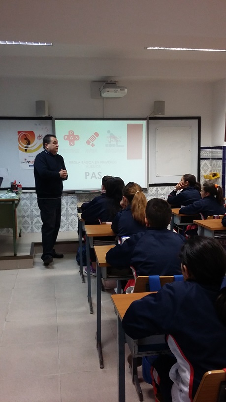 “Prácticas de Primeros auxilios en 6º de Primaria”