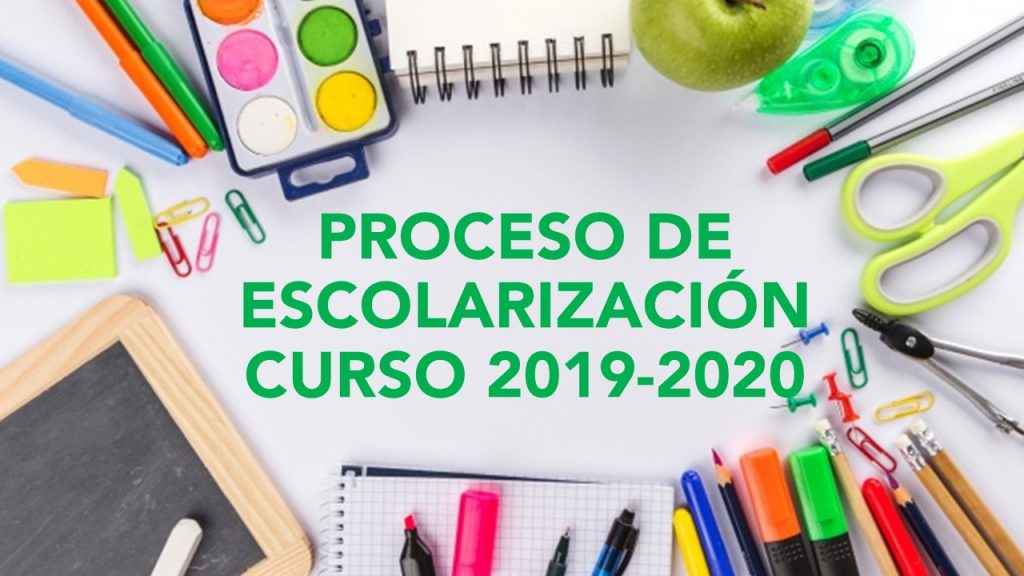 Escolarización 2019/2020 (Actualizado a 9 de mayo).