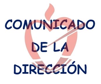 Comunicado de la Dirección.