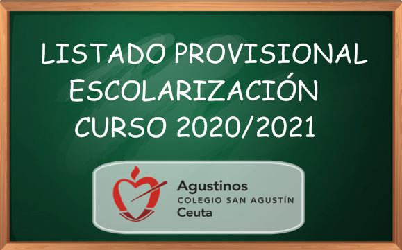 Listado de Escolarización Provisional Curso 2020/2021.