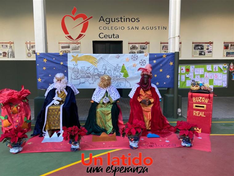 Visita de los Reyes Magos de Oriente.